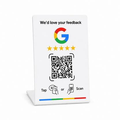 Tarjeta NFC para Reseñas de Google