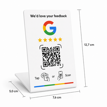 Tarjeta NFC para Reseñas de Google